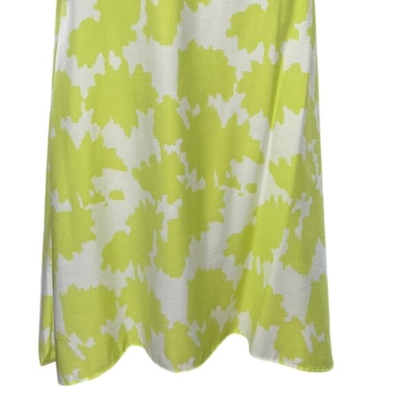 Armani Exchange Beach Party Dress Size 10 Green White New Ethical Fashion - Picture 5 of 14